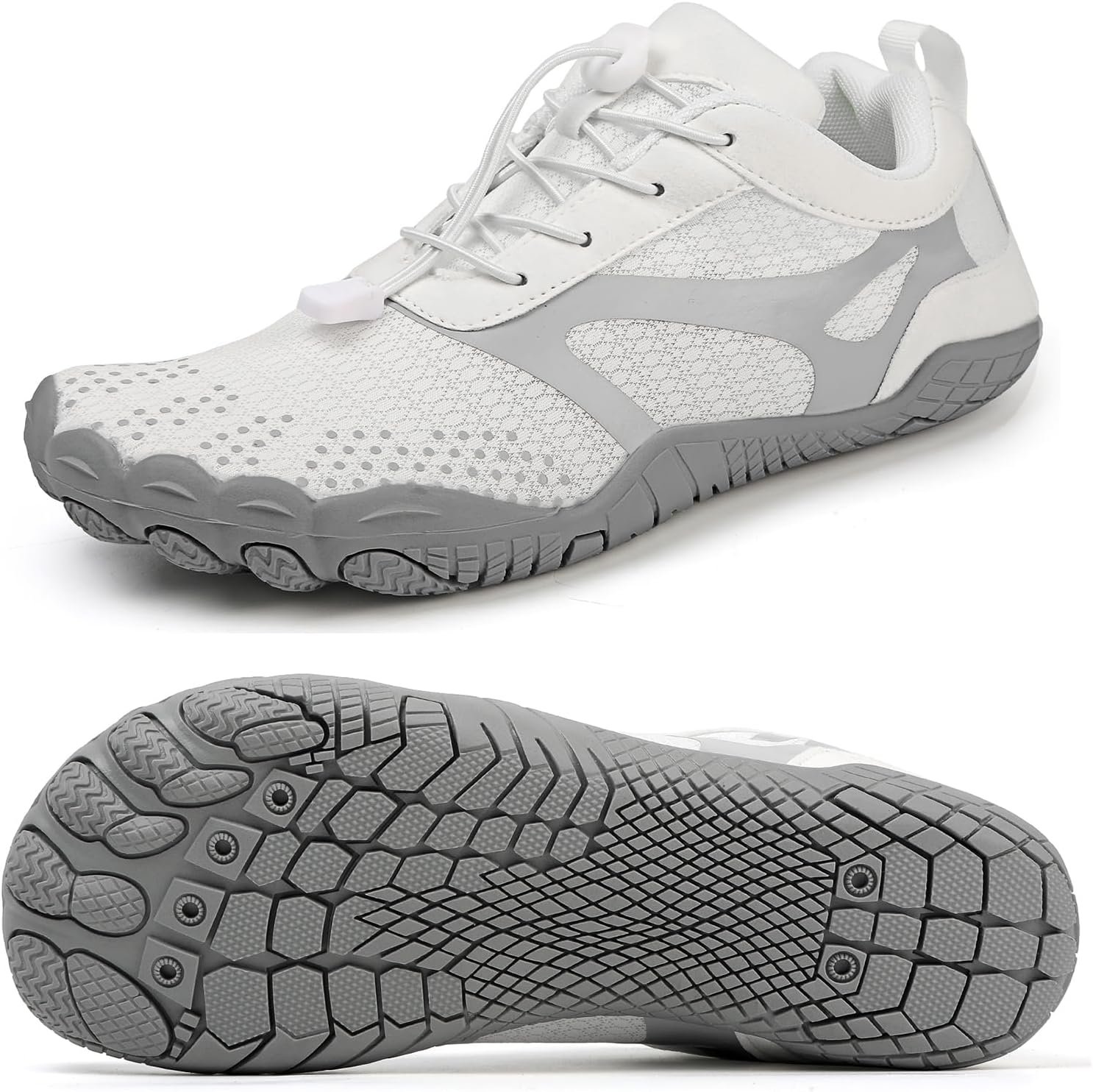 todaysunny Barefoot Shoes Mens Womens Minimalist Cross Training Shoes with Wide Toe Box Athletic Zero Drop Trail Walking Hiking Running Sneakers