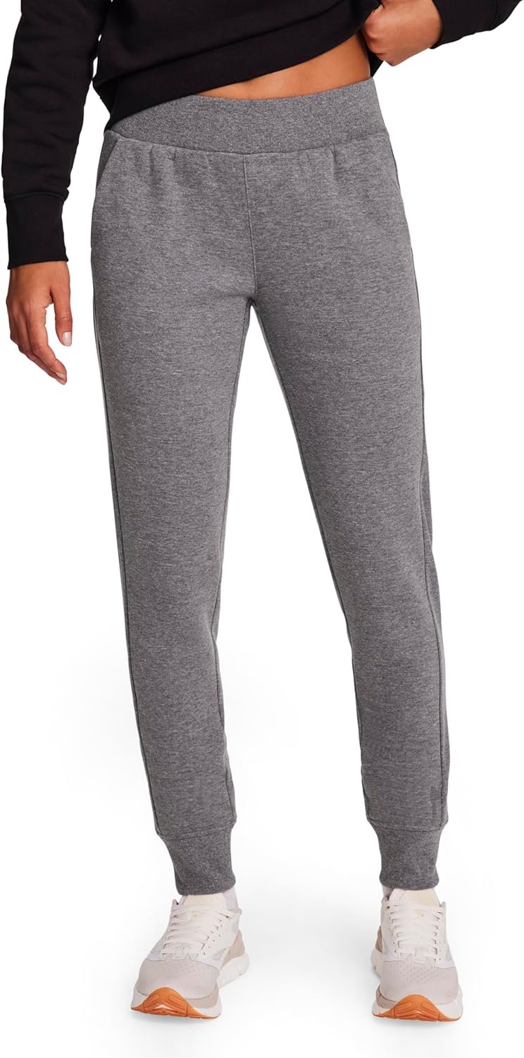 Head Women’s Rib Mix Jogger, Slim Fit, 29” Inseam, Lightweight Cotton-Poly Fleece Material