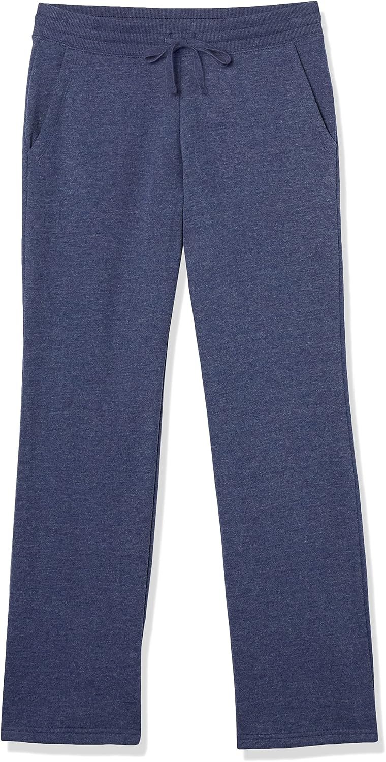 Amazon Essentials Women’s Straight Leg Fleece Sweatpants with Drawstring (Available in Plus Size)