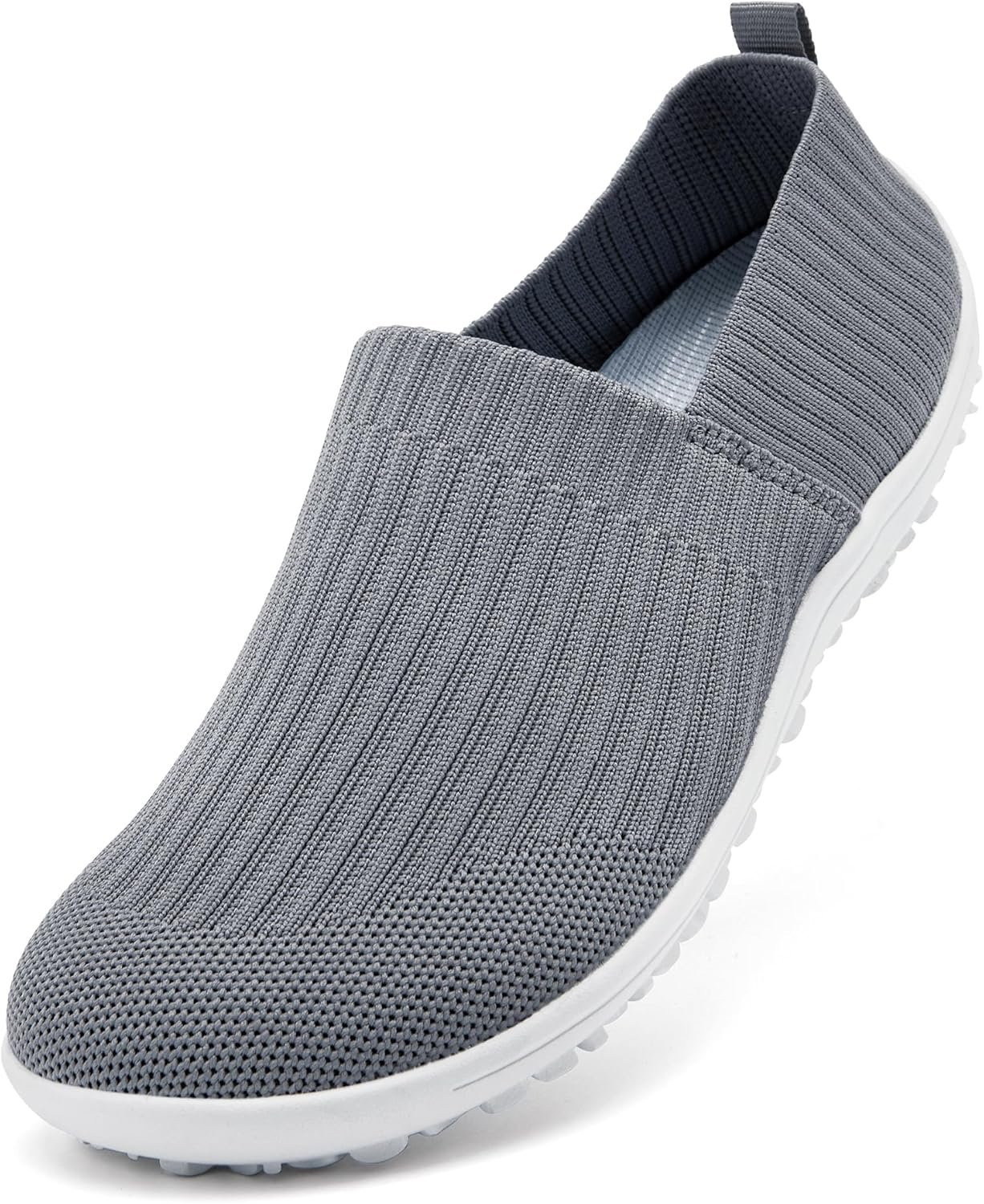 Womens Barefoot Shoes Walking Wide Toe Box Slip On Sneaker Zero Drop Non-Slip Sole Casual Lightweight Breathable Tennis Workout Shoes to Travel