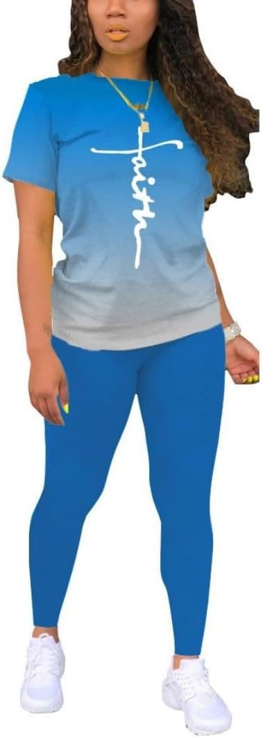 Nimsruc Biker Short Sets Women 2 Piece Outfits Summer Short Sleeve Jogger Tracksuit