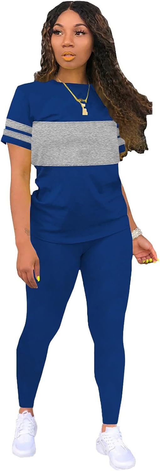 Nimsruc Two Piece Sets For Women Summer Outfits Casual Sweatsuits