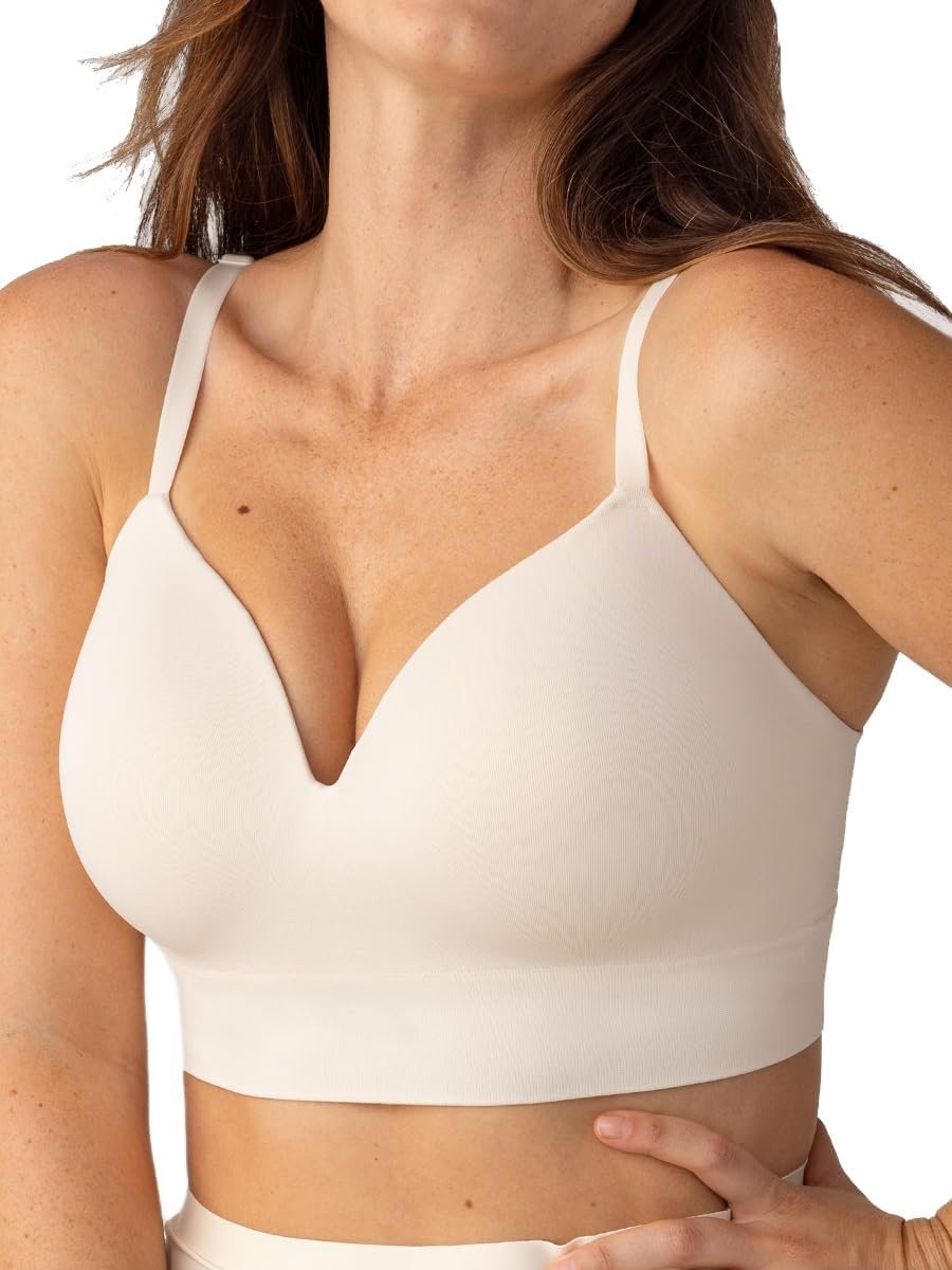 SHAPERMINT Bra – Wireless Bras for Women No Underwire – Wirefree Bralettes for Women with Support – Wireless Bra Bralette