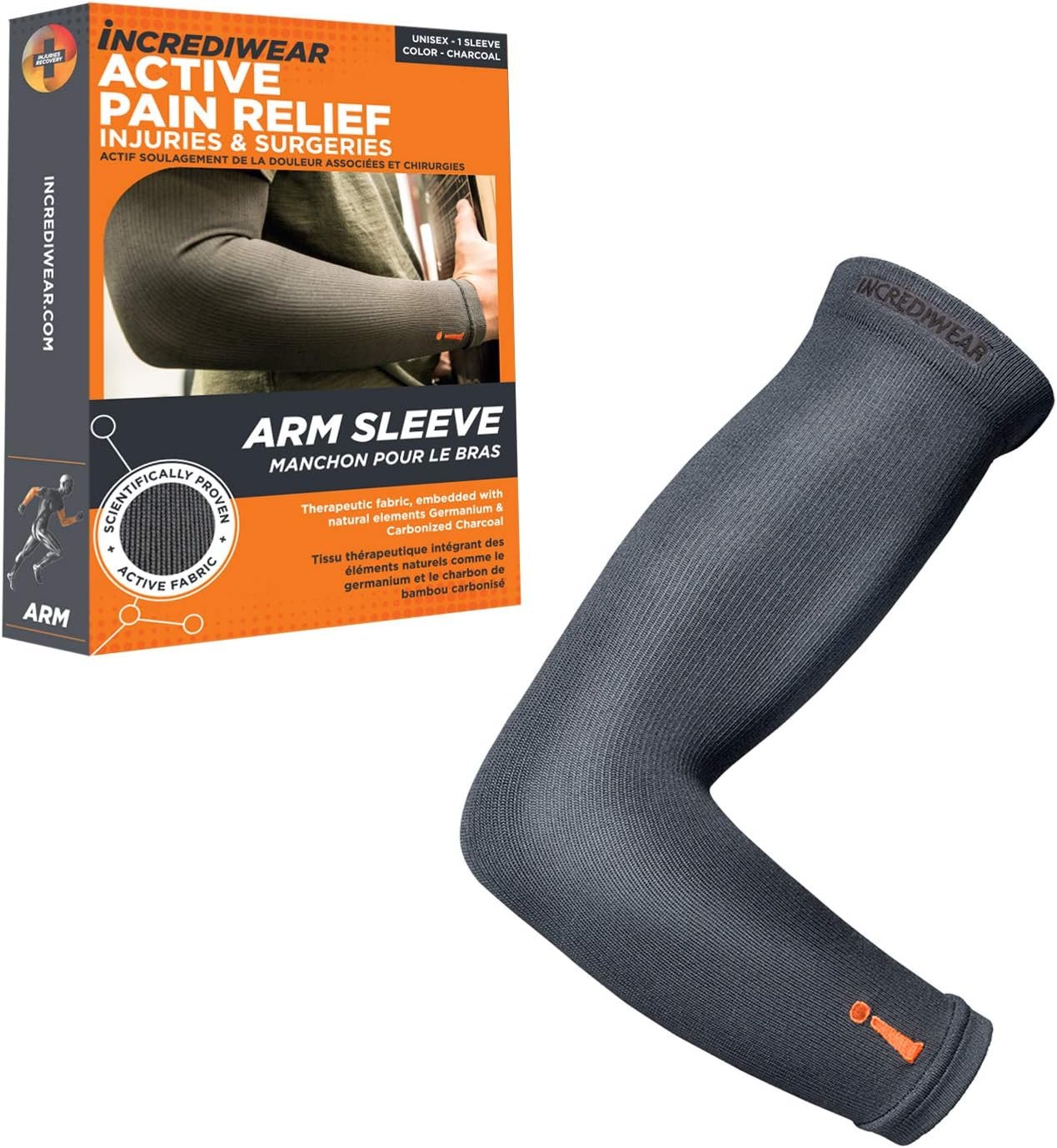 Incrediwear Arm Sleeve – Arm Sleeves For Men and Women to Help with Muscle Pain, Relief & Recovery, Perfect for Working Out