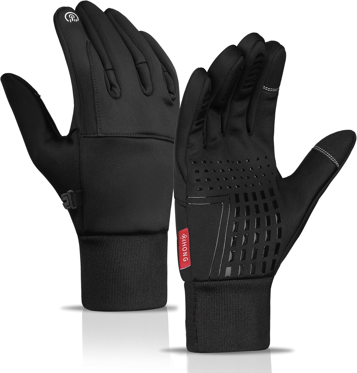 SUJAYU Touch Screen Winter Gloves Men Women for Running Cycling Driving, Warm Gloves in Cold Weather for Bike Hiking Skiing
