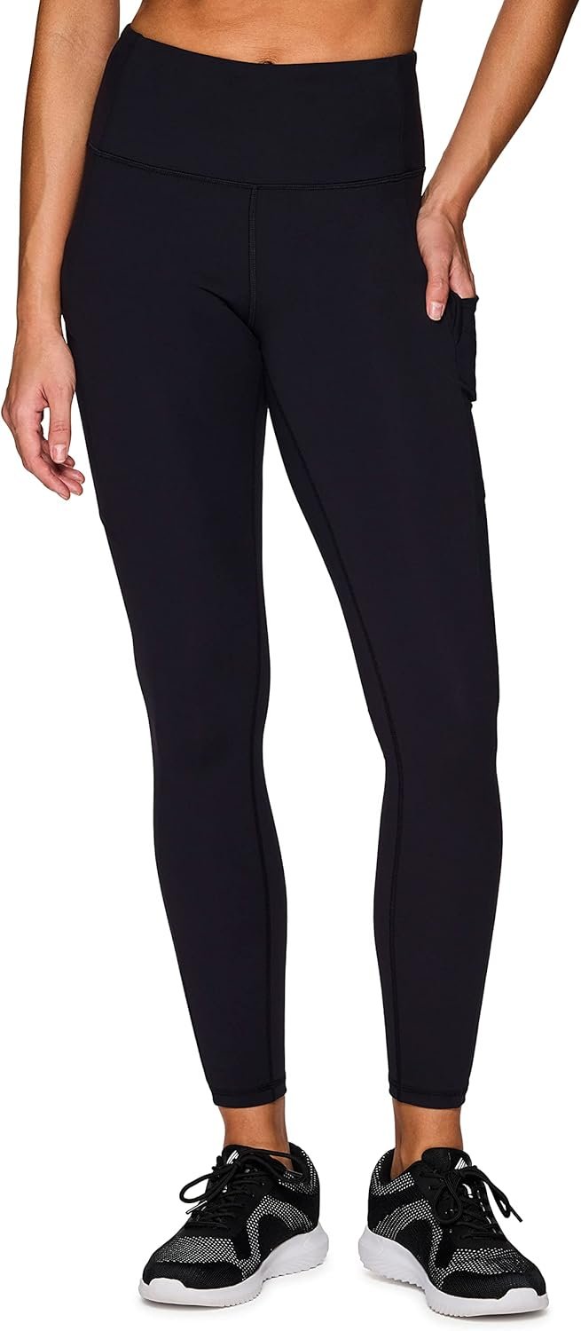 Avalanche Women’s Super Soft Cargo Hiking Gym Full Length Legging with Pockets