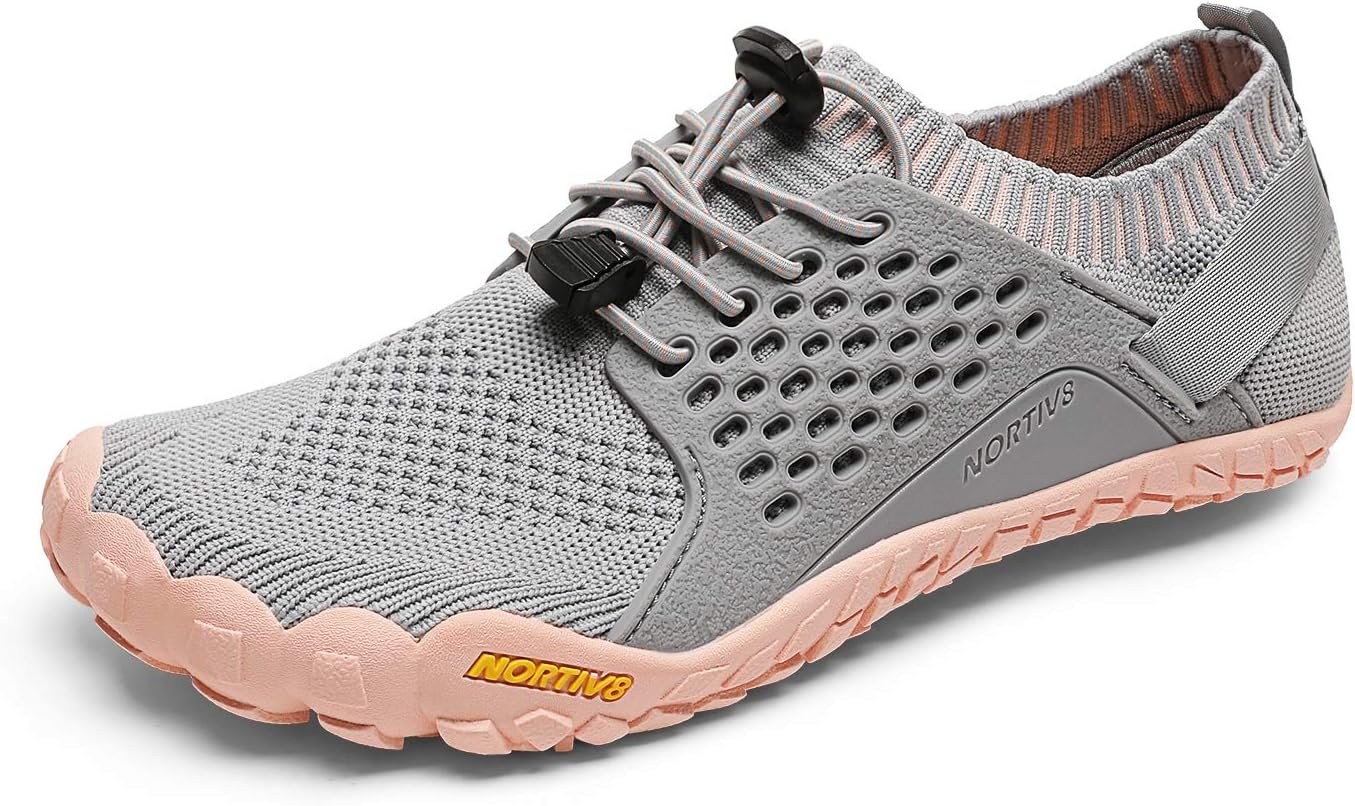 NORTIV 8 Women’s Water Shoes Barefoot Quick Dry Aqua Swim Shoes for Beach Sports Fishing Hiking Boating Surfing Shoes TREKLADY