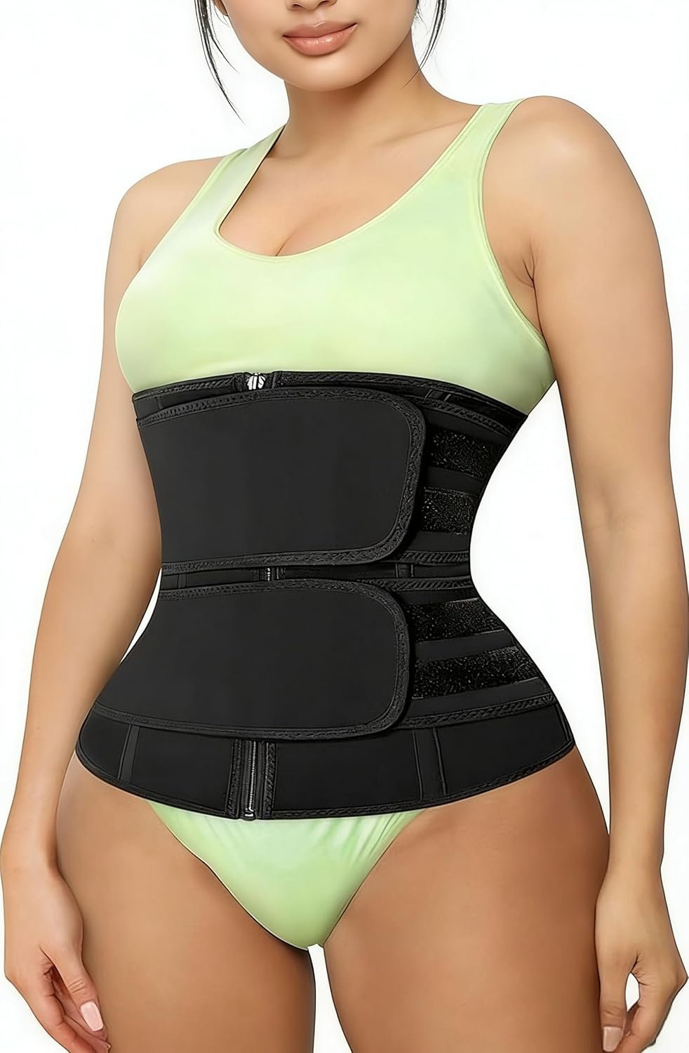 Pilarmuture Waist Trainer Belt for Women,Trimmer Belt Waist Trainer,Sweat Slimming Sports Neoprene Shaper Corset,Tummy Control Body Shaper,Waist Trimmer for Fitness and Abdominal Shaping（L