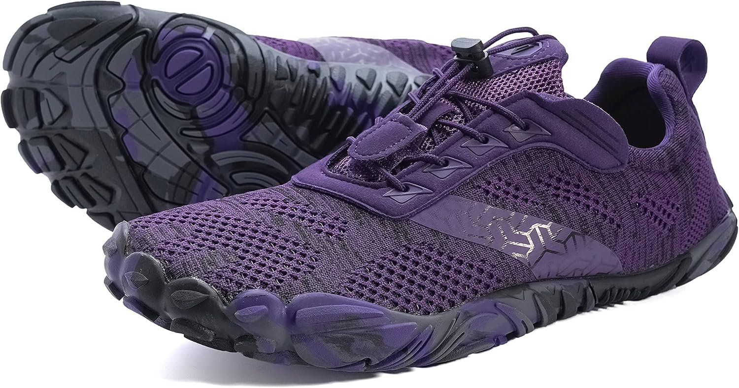 Joomra Women’s Trail Running Barefoot Shoes | Wide Toe Box Minimalist Sneakers | Zero Drop