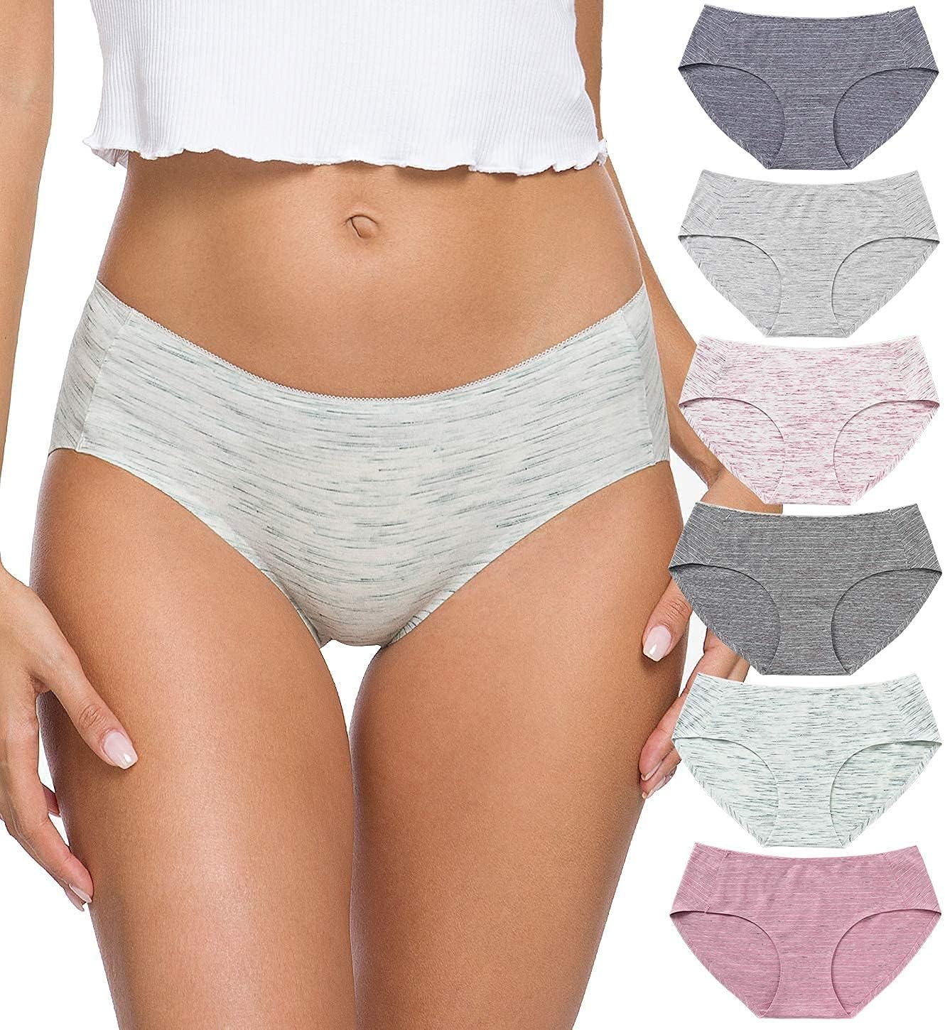 Wealurre Cotton Bikini Women’s Breathable Panties Seamless Comfort Underwear