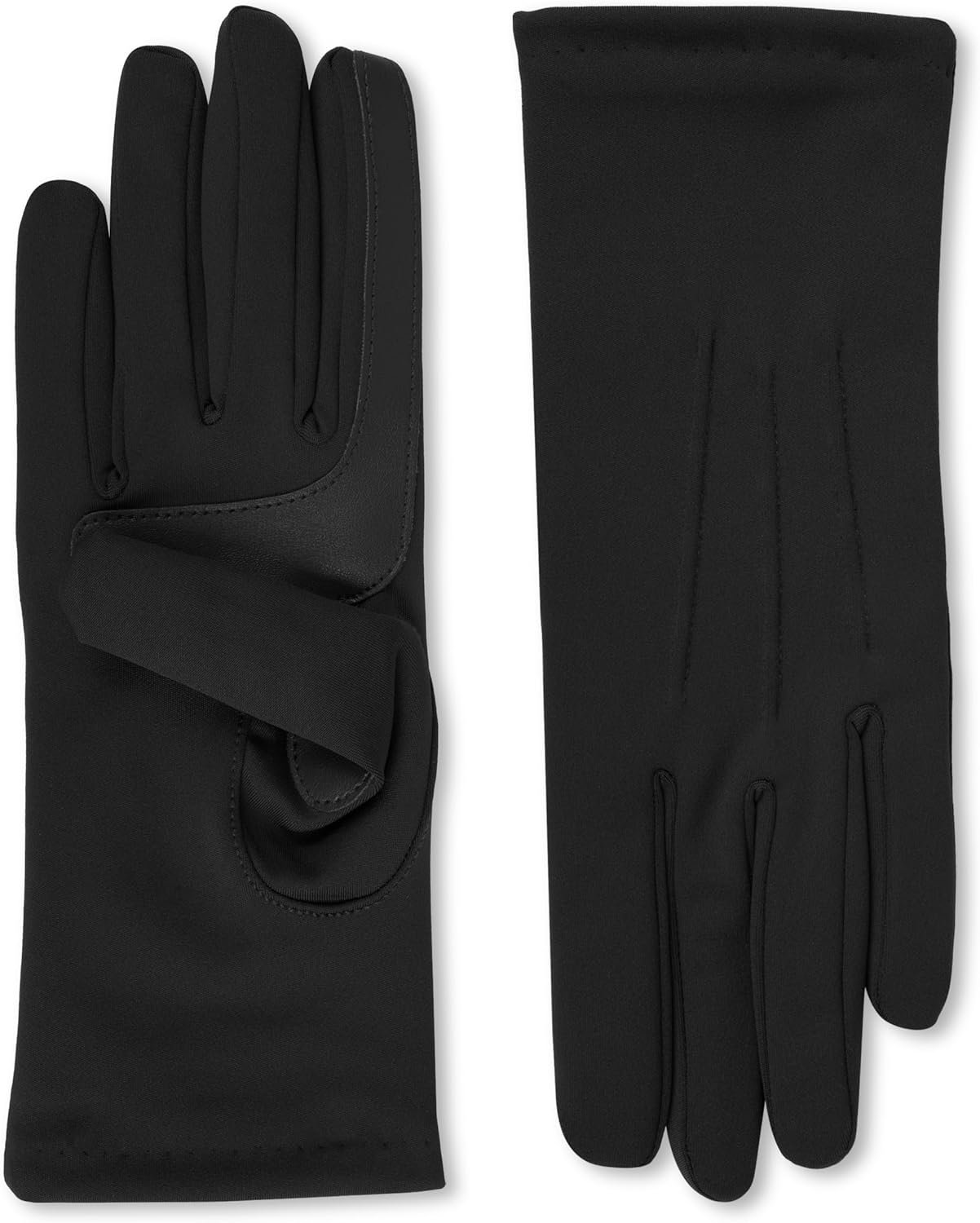 isotoner Women’s Spandex Cold Weather Stretch Gloves With Warm Fleece Lining